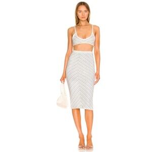 FOR LOVE & LEMONS Knit Bra & skirt setNWT
$179 $365